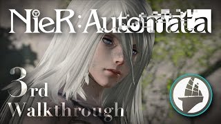 15 【NieR Automata ニーア オートマタ 】3rd Walkthrough – PS4  Japanese Voice  No Commentary [upl. by Nosnor]