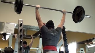 Overhead Press Day 210x3x4 [upl. by Serrell711]