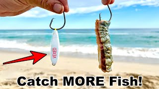 IMPROVE your Catch Rate How to use a DINGLE DANGLE surf fishing rig [upl. by Sension]