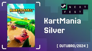 KartMania Silver  Game Trailer  COOPBR  indiegame [upl. by Adlev]