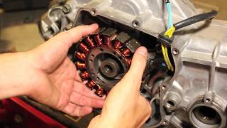 Part 12  1  Suzuki Burgman 650 Removal of engine parts  MicBergsma [upl. by Strohbehn]