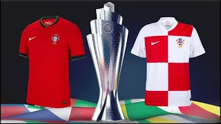 Portogallo vs Croazia  UEFA Nations League  live [upl. by Anaujat]