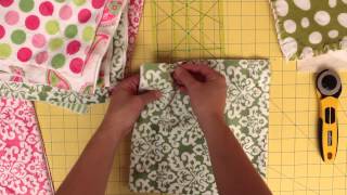 How to make a Cuddle™ Minky Fabric Rag Quilt with Cuddle™ Precuts [upl. by Allimaj]