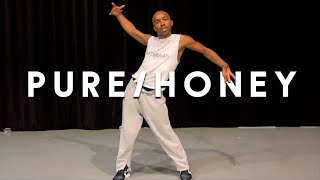 PureHoney ft Byron Tittle  Beyonce  Brian Friedman Choreography  Peridance Intensive NYC [upl. by Bullock]