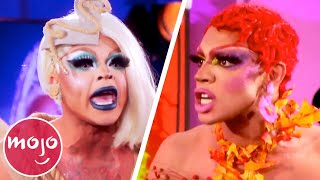 Top 20 Craziest Fights on RuPauls Drag Race [upl. by Norvun282]