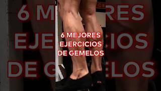 🔝 6 MEJORES EJERCICIOS DE GEMELOS gemelo gym ejercicio [upl. by Stieglitz]