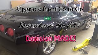 C5 Corvette Upgrade to a C6 LS3 or upgrade to an AampA 500 HP Supercharger Kit [upl. by Head]