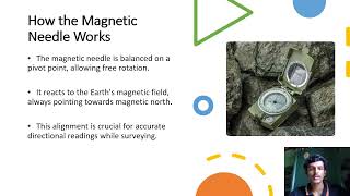 Working Principle of Prismatic Compass Surveying23CIV101 [upl. by Odine]