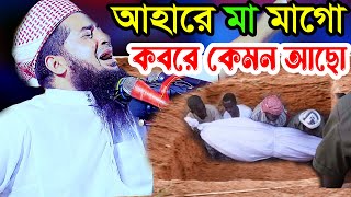 আহারে মা মাগো ঐ কবরে কেমন আছো ইলিয়াছুর রহমান জিহাদী নতুন ওয়াজ eliasur rahman zihadi new waz [upl. by Anibur]