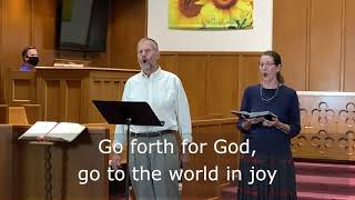 Emanuel amp Cynthia McGladrey amp Jon Stuber Perform quotGo Forth For Godquot [upl. by Lseil]