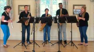 Rotunda  Sax Quintet Music  Saxtet Publications [upl. by Chase]