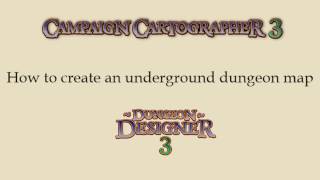 CC3  DD3  How To Create A Basic Dungeon Map [upl. by Imarej]