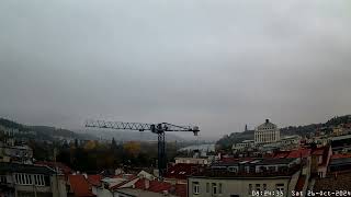 20241026 Prague 4K timelapse [upl. by Nerwal]