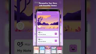 My Diary App  Create Beautiful Notes and Personalize Your Journal  Daily Journal App [upl. by Boehmer]