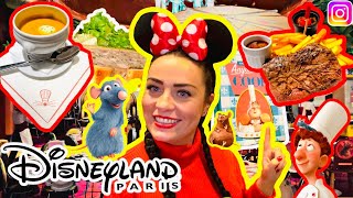 NEW BISTROT CHEZ REMY RESTAURANT DISNEYLAND PARIS FULL FOOD REVIEW amp TOUR 🐭 [upl. by Shaff]