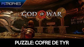 God of War  Puzzle Cofre de Tyr [upl. by Kcerb]