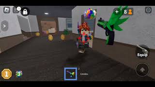 hes hakcing and teaming on mm2 roblox mm2 fyp viral robloxfyp hacker full video [upl. by Essenaj]