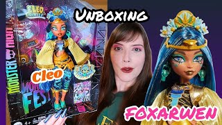 Cleo De Nile Monster Fest Unboxing FoxArwen October 2024 [upl. by Charisse]