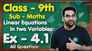 Class 9 Maths Ex  41 Q1 Q2 Linear Equations in two Variables  NEW NCERT  MKR [upl. by Acinorahs]