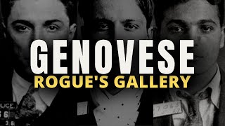 The Genovese Crime Family  A Rogues Gallery [upl. by Acimaj]