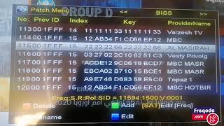 Biss Key  How To Add biss key in Receiver Satellite 2023 [upl. by Llenra]