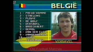 1990 Friendly  Belgium v East Germany [upl. by Hadeis405]