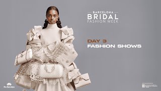 Barcelona Bridal Fashion Show  Day 3 [upl. by Herrick820]