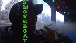 Amsterdam Smoke Boat ride 2 high [upl. by Desdamona24]