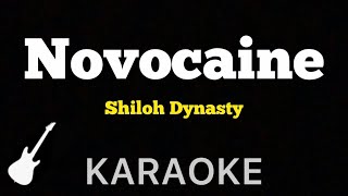 Shiloh Dynasty  Novocaine  Karaoke Guitar Instrumental [upl. by Nieberg]