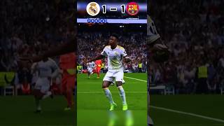 Real Madrid vs Barcelona 🤯🔥Bellingham Last Minute Goal⚽shorts youtube viralvideo trending [upl. by Griselda]