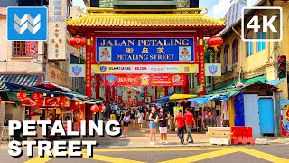 4K Petaling Street Market in Chinatown Kuala Lumpur Malaysia 🇲🇾 Walking Tour Vlog amp Travel Guide [upl. by Tavie]