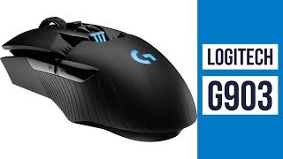 Logitech G903 Lightspeed Gaming Mouse ► G903 Unboxing ◄ Wireless Charging Gaming Mouse Review [upl. by Pernell]