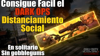 COMO conseguir el Dark Ops DISTANCIAMIENTO SOCIAL  BO6 zombis  Liberty Falls Desafios  BO6zombis [upl. by Nortna]