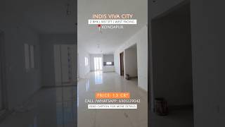 2 BHK FOR SALE AT KONDAPUR  INDIS VIVA CITY [upl. by Dleifyar881]