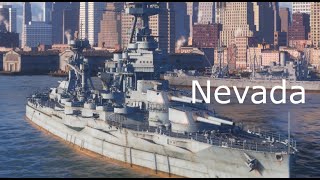 Big US Old Battleship Veteran Had To Give Everything In The Fight  World of Warships Legends PS4 [upl. by Canon]