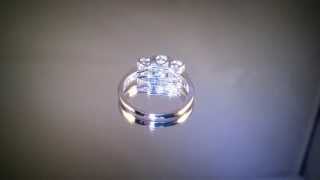 Rare Certified Zales Octillion Round Diamond Engagement Ring [upl. by Lain]