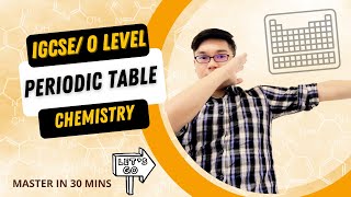 Periodic Table IGCSEGCE O Level CHEMISTRY 0620 [upl. by Anayit]