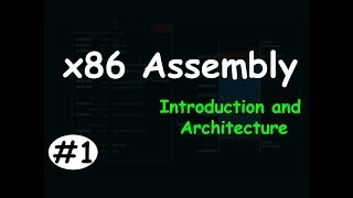 x86 Assembly 1  Introduction and Architecture [upl. by Maida678]