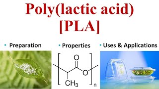 Poly lactic acid or Polylactide  PLA   UG PaathShaala polylacticacid PLA [upl. by Petite164]