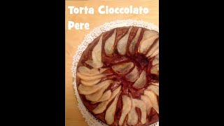 Torta cioccolato pere  la video ricetta dellex pasticcere [upl. by Obie]