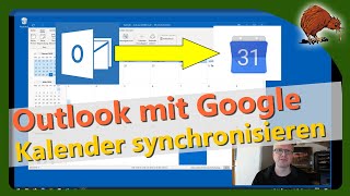 Outlook mit Google Kalender synchronisieren [upl. by Aicilram479]