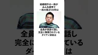 「結婚相手の一族が集まる場で完全に無視されている」ダイアン津田に関するゴイゴイスーな雑学 お笑い 芸人 ダイアン [upl. by Eciram]