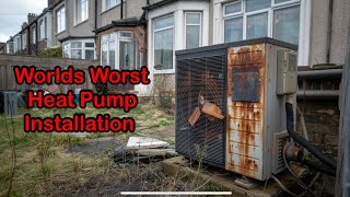 Worlds Worst Heat Pump Installation [upl. by Philana]