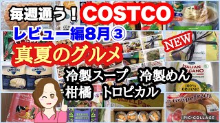 コストコ購入品 真夏のグルメ🌞韓国コングクス🍋レモンパネトーネ🥭トロピカルラッシー🍍ヴィシソワーズ🥔など costco japan8月③ [upl. by Cressi]