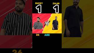 Ducky bhai 🆚 Zalmi playz 😨🤩shorts [upl. by Aneetsirk]