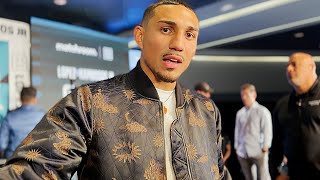 WOW TEOFIMO LOPEZ ADMITS HE IS INJURED COMING INTO GEORGE KAMBOSOS JR FIGHT [upl. by Dryfoos928]