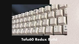 Tofu60 Build with HMC Keycaps Redux Green [upl. by Hasila]