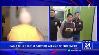 Intentó matarla Habla mujer que se salvó del asesino de enfermera [upl. by Romeo843]