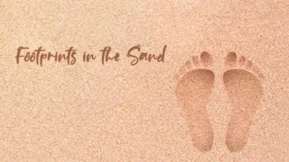 Footprints In The Sand LyricsGuy amp Ralna [upl. by Topliffe889]