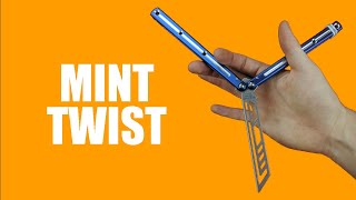 Balisong Tutorial  Mint Twist  Intermediate 59 [upl. by Fabiano]